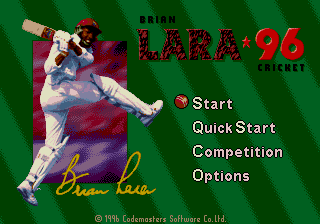 Brian Lara Cricket 96 (SS).png (12169 bytes)