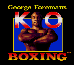 George Foreman's Knock-out Boxing (SS).png (6101 bytes)