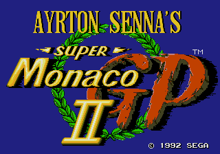 Ayrton Senna's Super Monaco Grand Prix 2 (SS).png (8640 bytes)