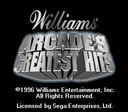 Williams - Arcade's Greatest Hits (SS).png (9295 bytes)